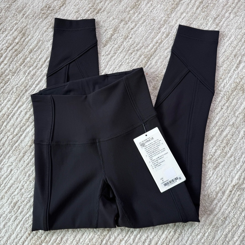 Lululemon Daily Lineup 7/8 Tight *25" - Black